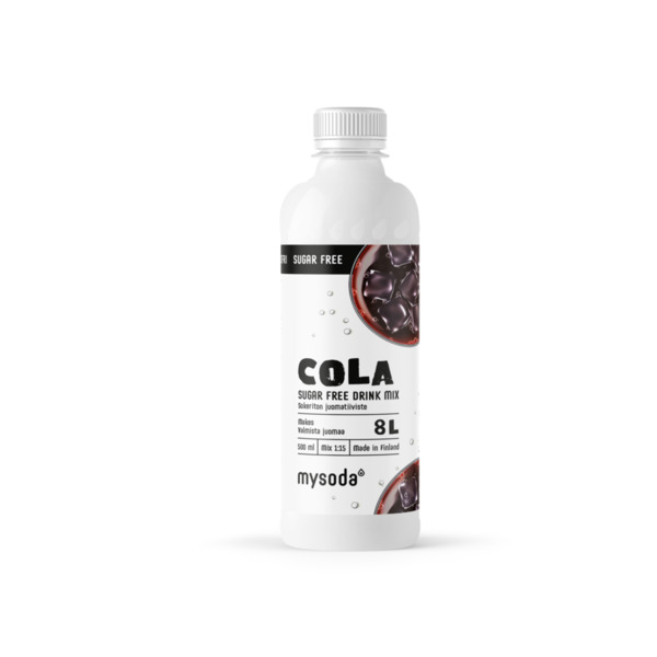 Mysoda juomatiiviste, cola, sokeriton