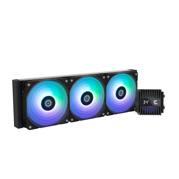 Zalman ALPHA2 A36 360mm ARGB Liquid Cooler, Black