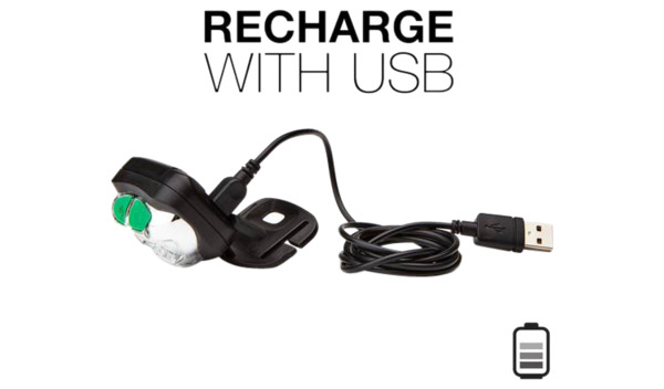 Energize Vision Ultra LED, 400 lumens - headlight, rechargeable