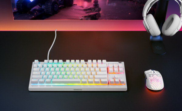 SteelSeries Apex 3 TKL Vit
