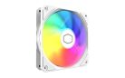 Cooler Master MF120 Lite PWM ARGB Fan, Rifle Bearing, 120mm, White