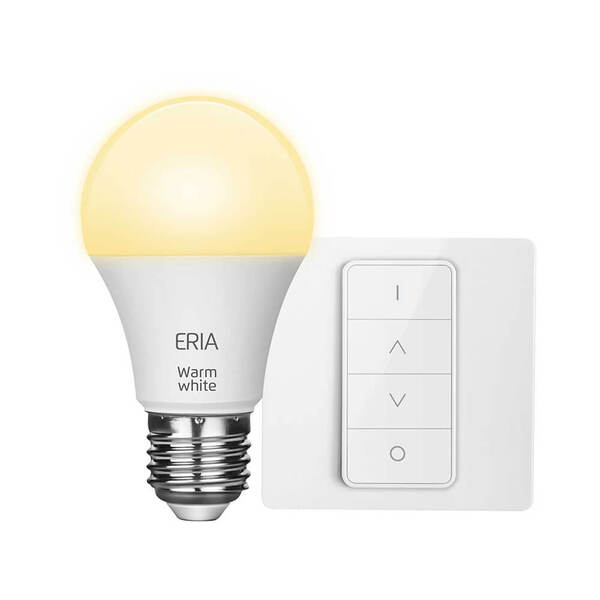 ADUROSMART Kit Lampa E27 Varmvit Dimbar Zigbee
