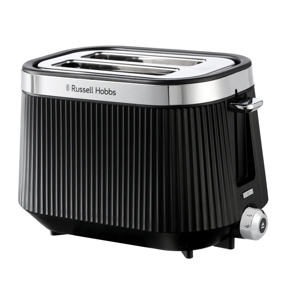 Russell Hobbs Bront&euml; br&ouml;drost, 2 skivor, mattsvart