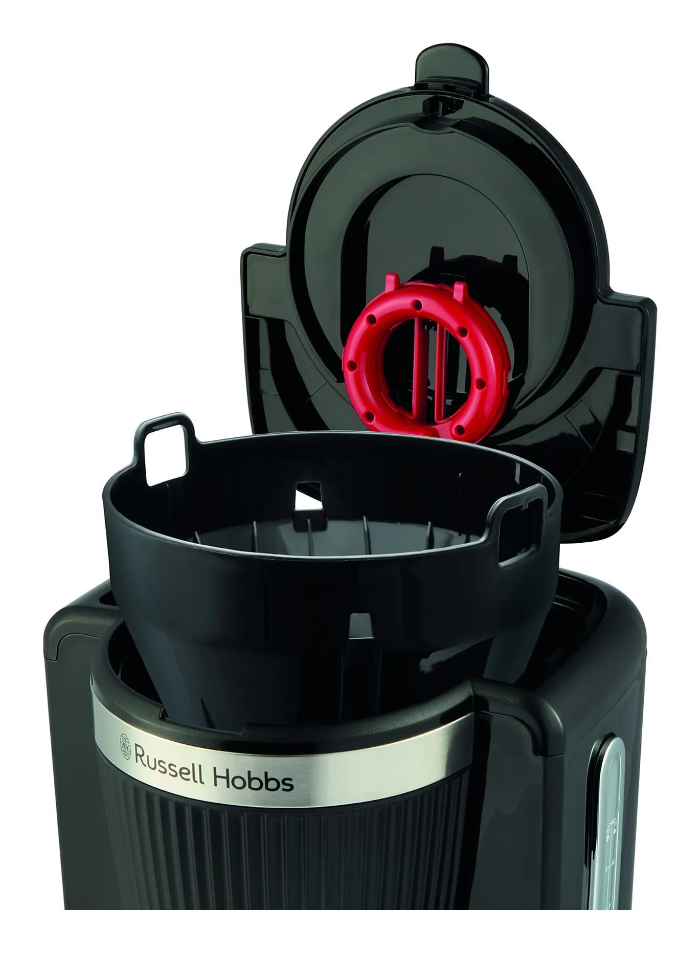Russell Hobbs Bront&eacute; 10 cups Coffee Maker, Black, Silver