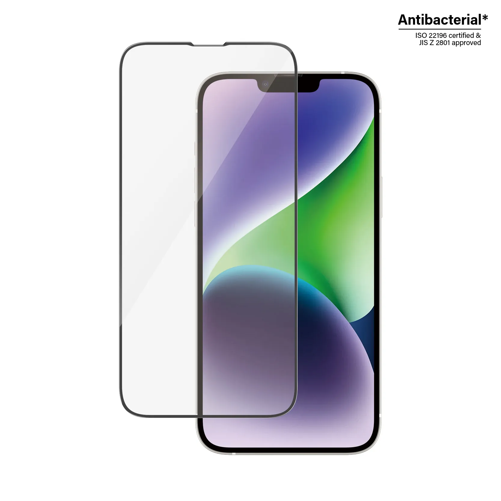 PanzerGlass Ultra-Wide Fit Alignerkit iPhone 14 Plus/13 Pro Max - Screen Protector, Antibacterial