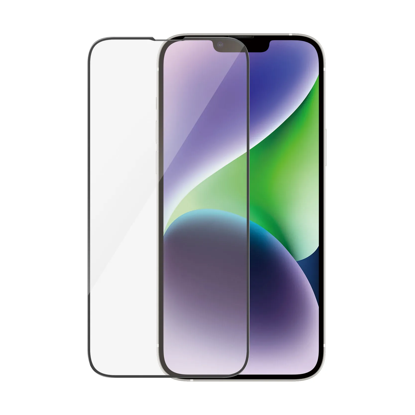 PanzerGlass Ultra-Wide Fit Alignerkit iPhone 14 Plus/13 Pro Max - Screen Protector, Antibacterial