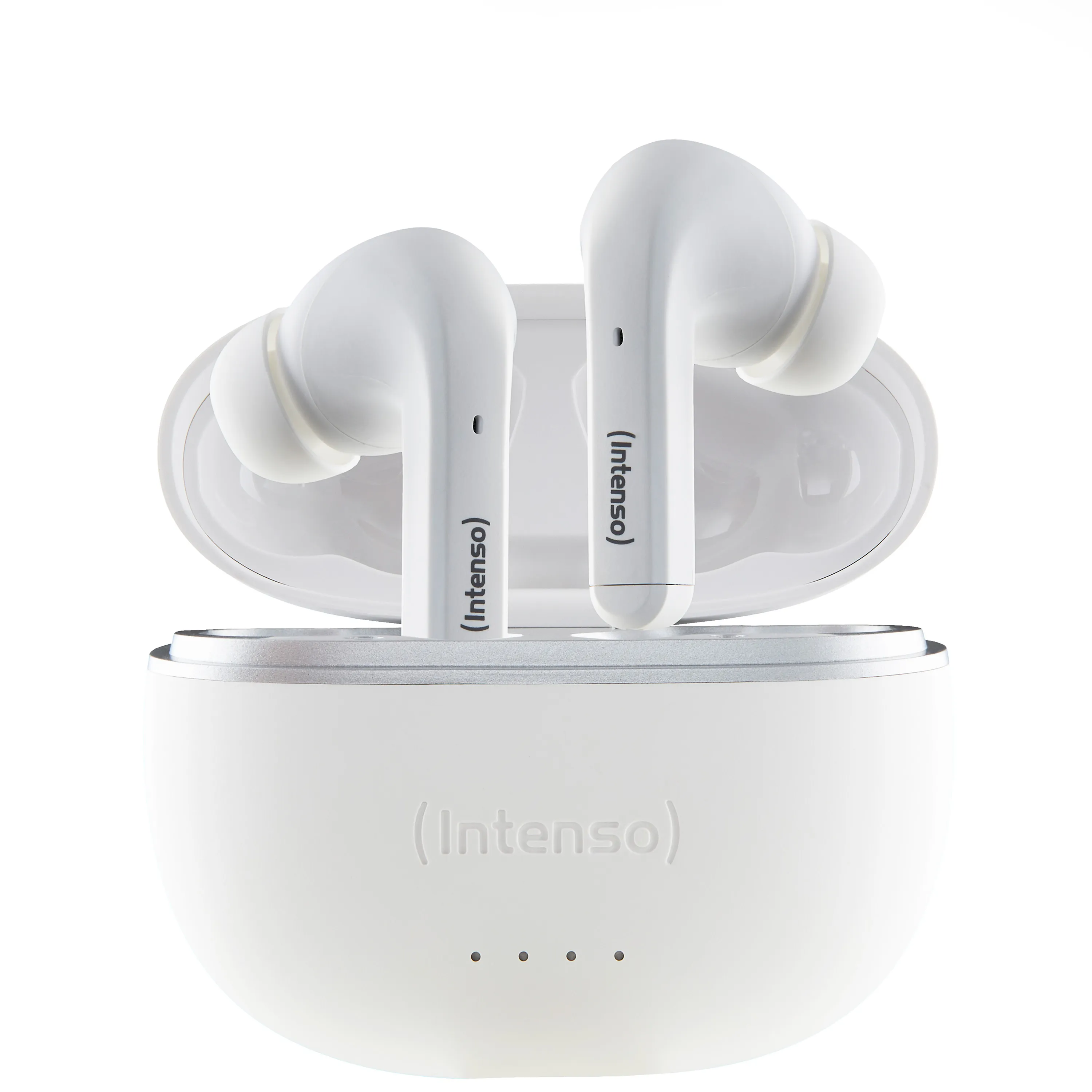 Intenso Buds T302A TWS USB Typ-C Vita - Bluetooth-h&ouml;rlurar