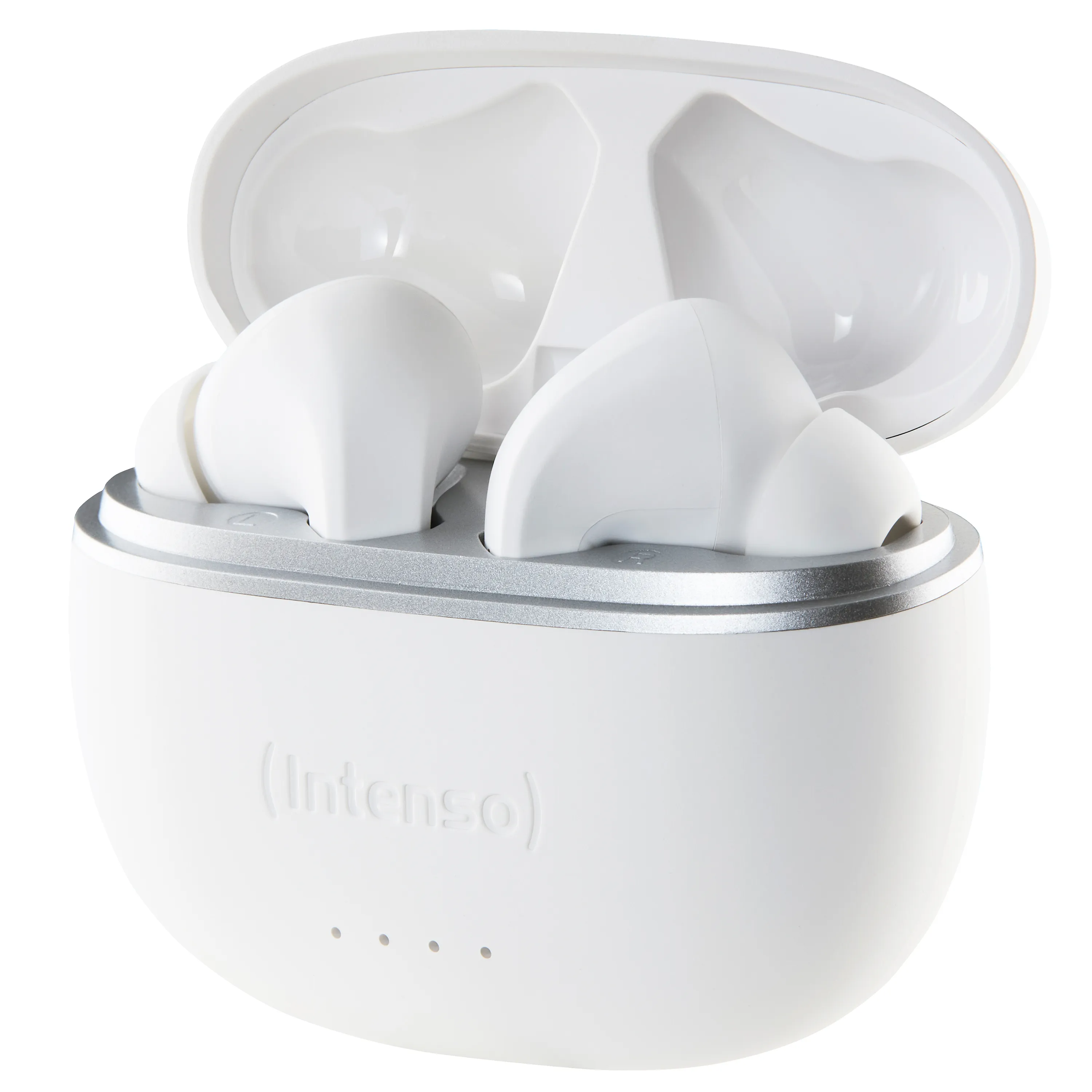 Intenso Buds T302A TWS USB Typ-C Vita - Bluetooth-h&ouml;rlurar