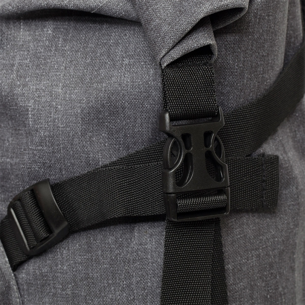 KNOMO HAMILTON Backpack 15inch - Roll top with front pocket GREY