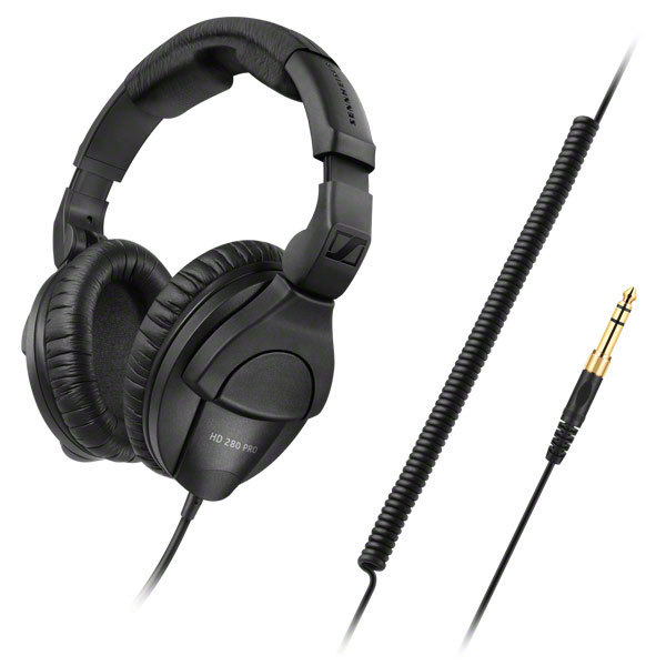 Sennheiser HD 280 pro -kuulokkeet, musta