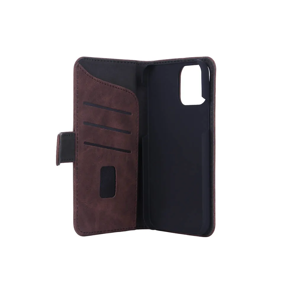GEAR Wallet, iPhone 14 Pro - pl&aring;nboksfodral, Brun