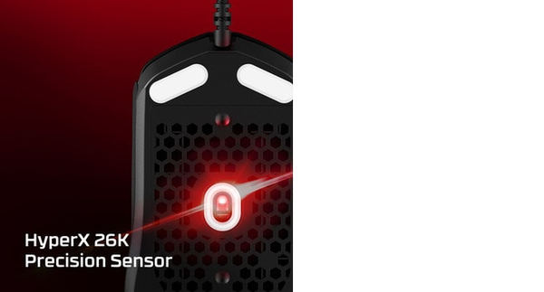 HyperX Pulsefire Haste 2 Wired Gaming Mouse, Black