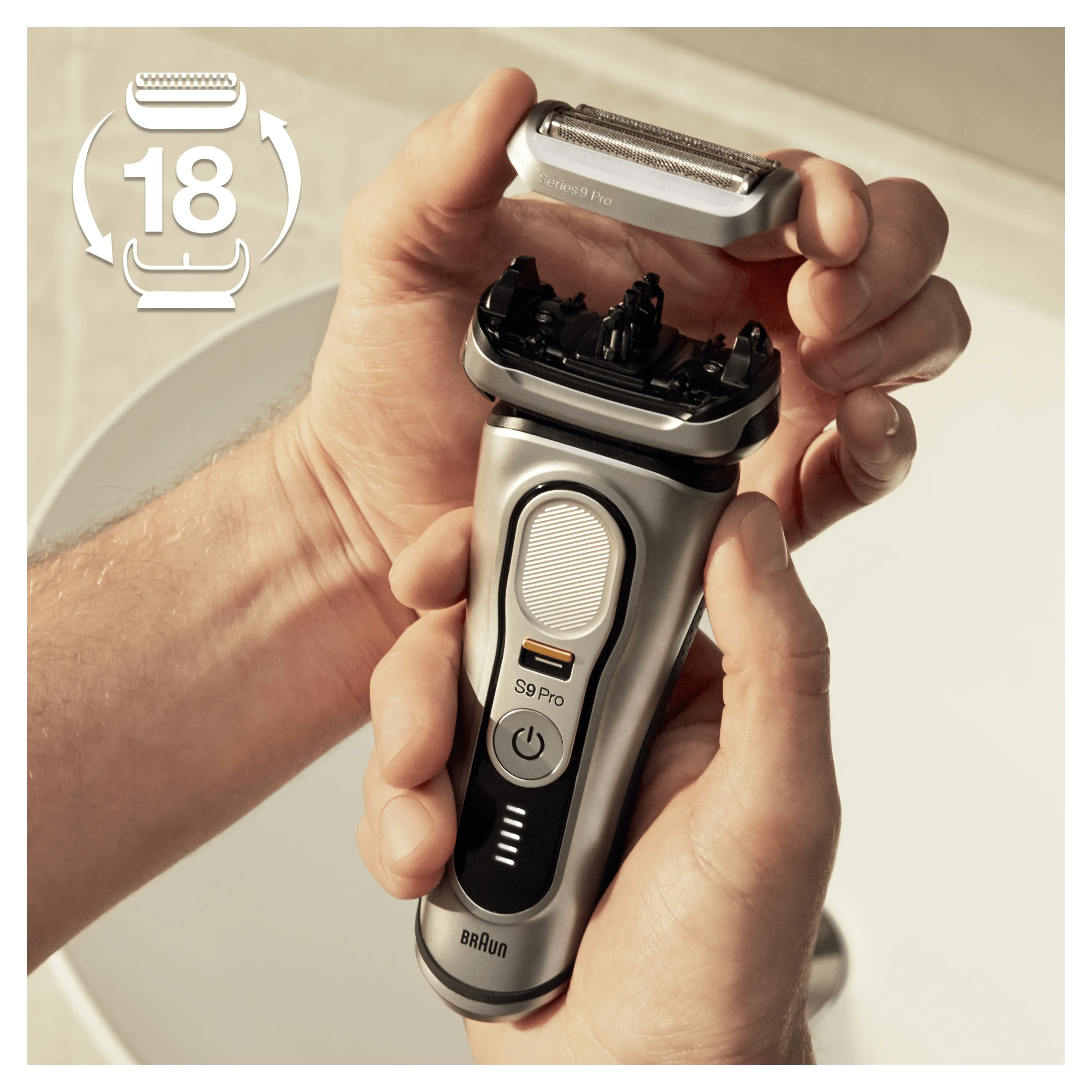 Braun Series 9 Pro 94M - shaver head