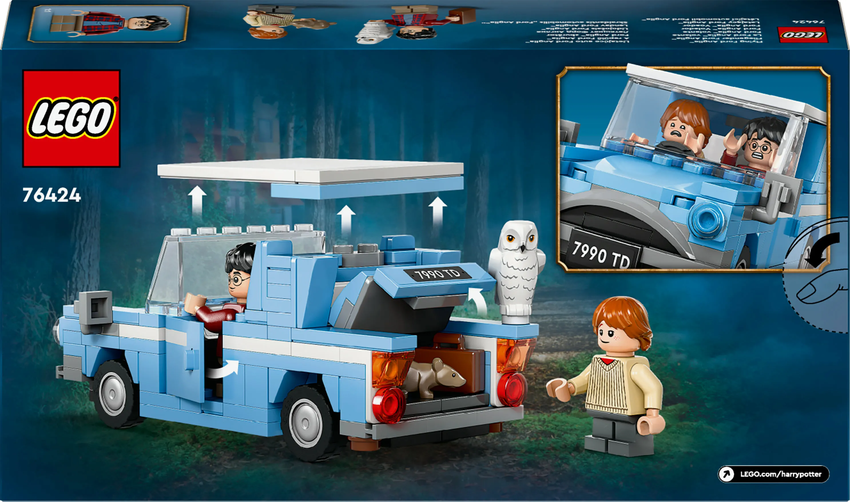 Lego Harry Potter Lent&auml;v&auml; Ford Anglia 76424