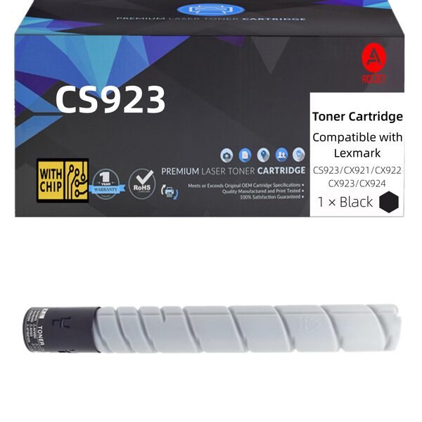 Lexmark CS923 High Yield -laserv&auml;rikasetti, musta