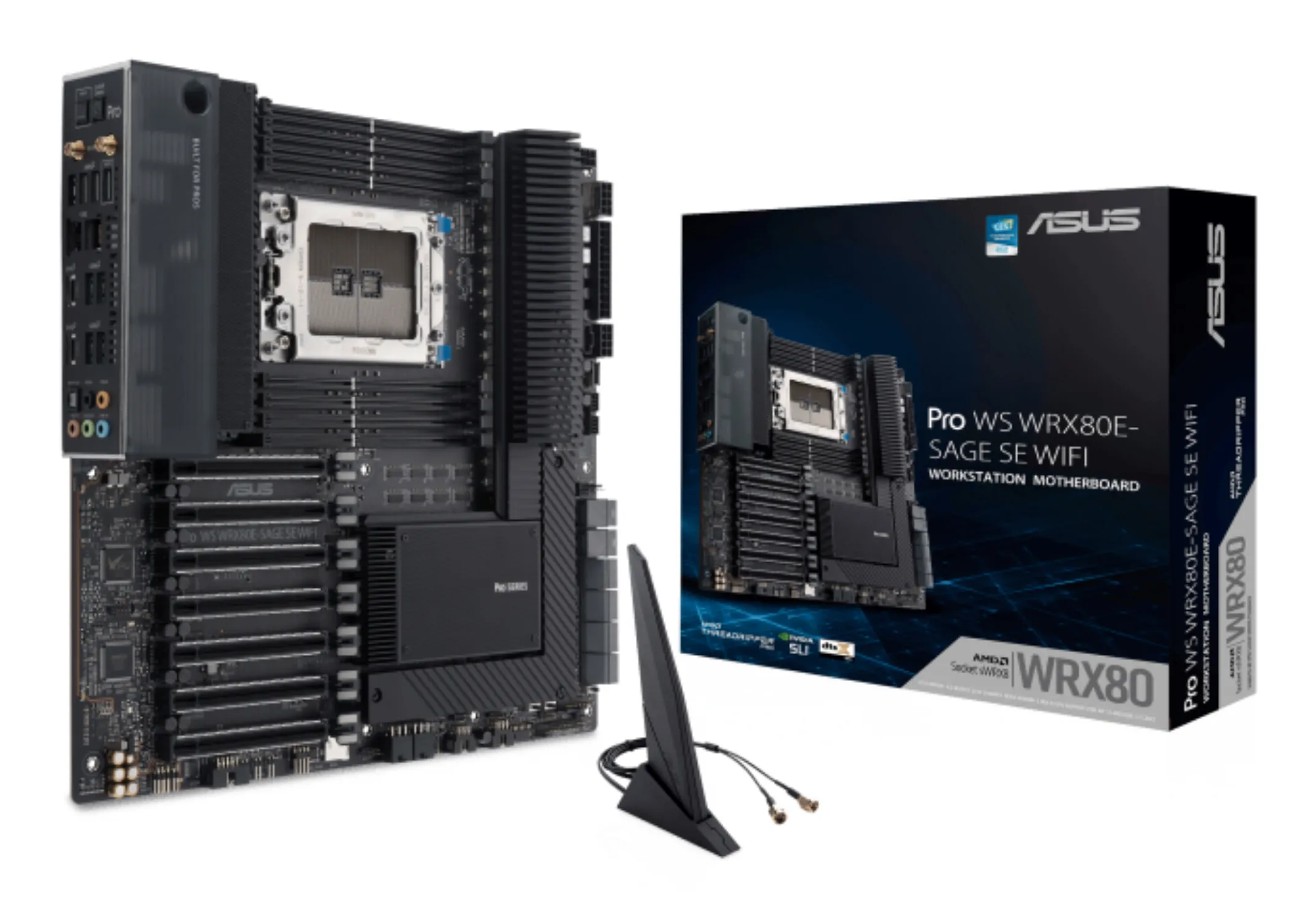 Asus WRX80E-SAGE SE Wi-Fi E-ATX - motherboard