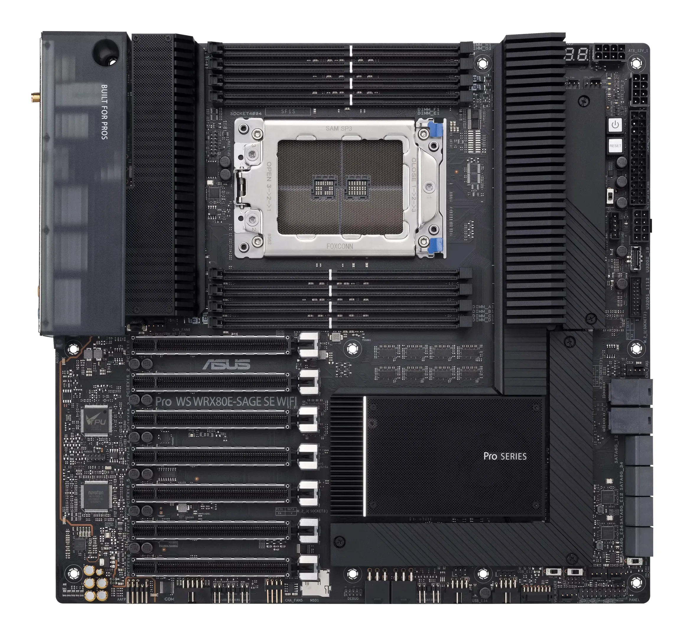 Asus WRX80E-SAGE SE Wi-Fi E-ATX - motherboard