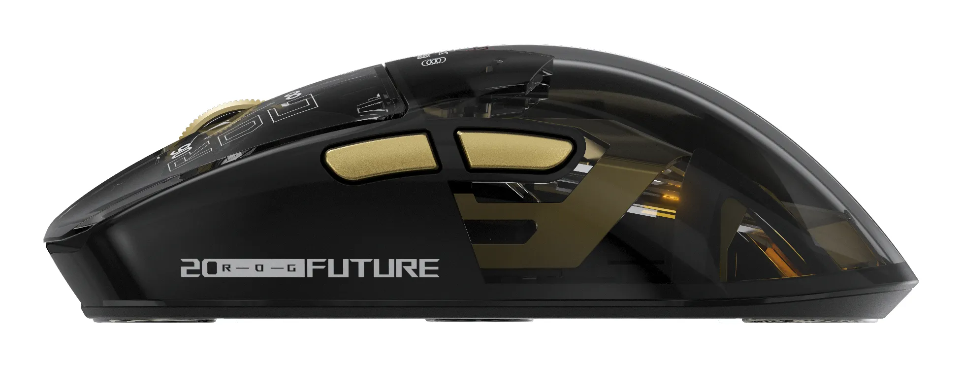 ASUS ROG Harpe II Extreme Edition 20 -langaton pelihiiri, musta ja 24K gold details
