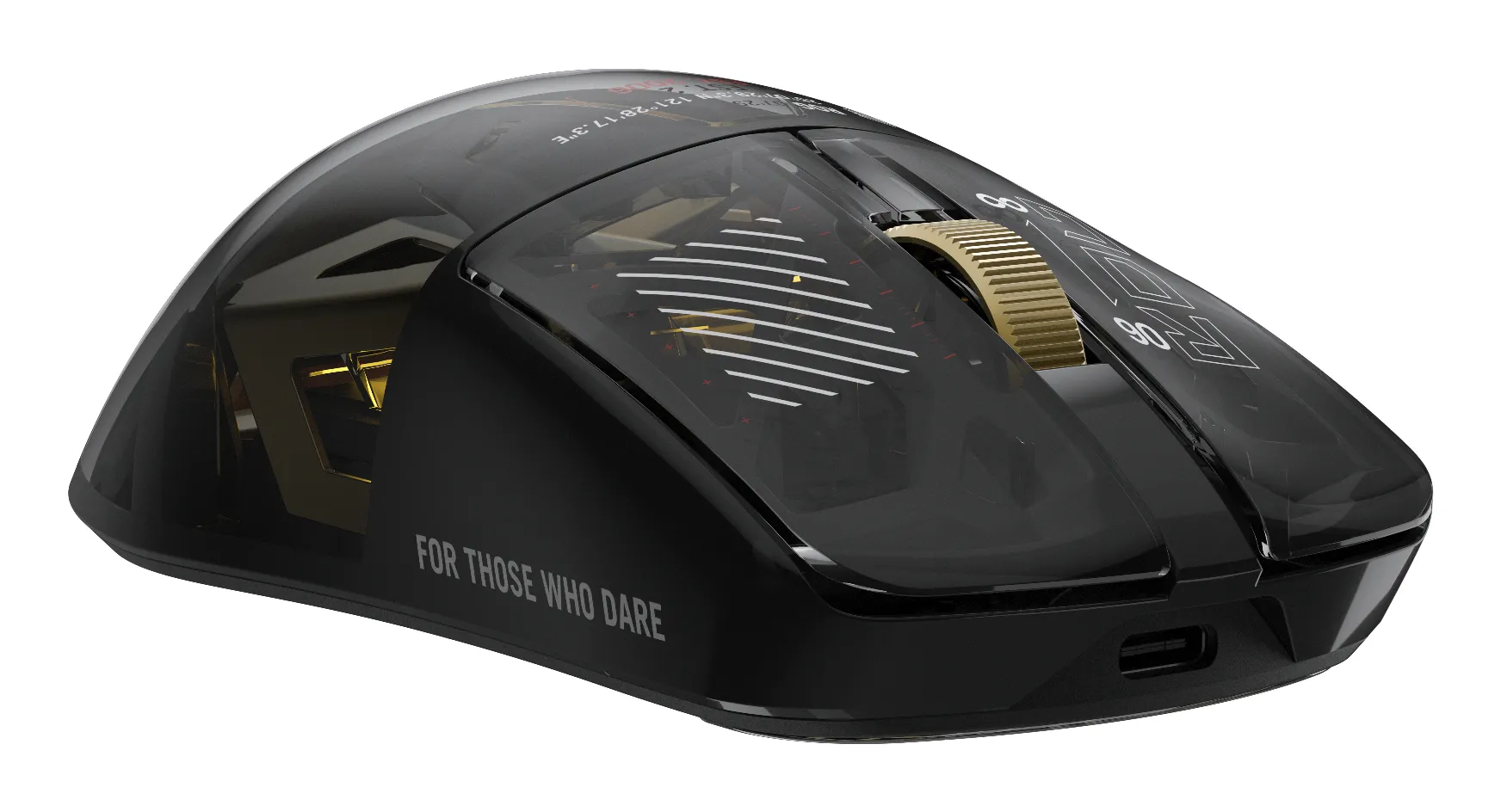 ASUS ROG Harpe II Extreme Edition 20 -langaton pelihiiri, musta ja 24K gold details