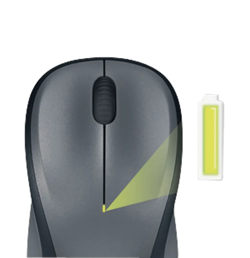 Logitech M235 - wireless mouse, Black