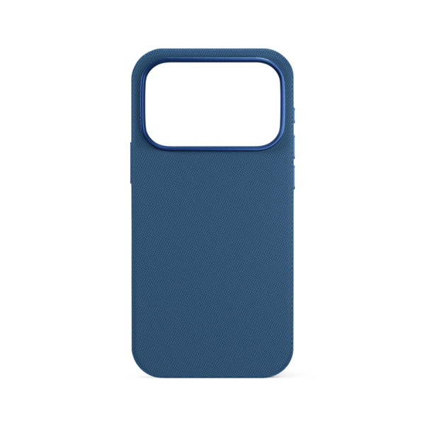 Epico SolidWoven Pro Mag+ Case | iPhone 17 Pro | Qi2  &amp;  MagSafe Compatible | Blue | Camera Island Protection