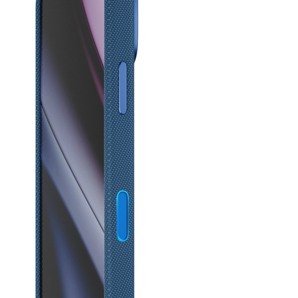 Epico SolidWoven Pro Mag+ Case | iPhone 17 Pro | Qi2  &amp;  MagSafe Compatible | Blue | Camera Island Protection