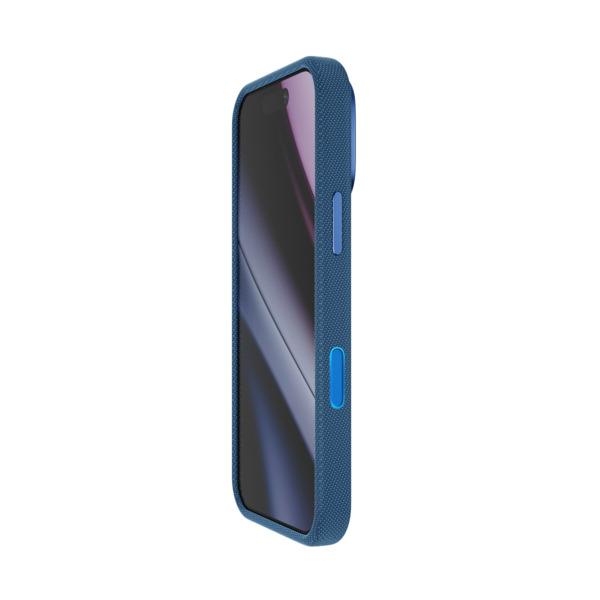 Epico SolidWoven Pro Mag+ Case | iPhone 17 Pro | Qi2  &amp;  MagSafe Compatible | Blue | Camera Island Protection