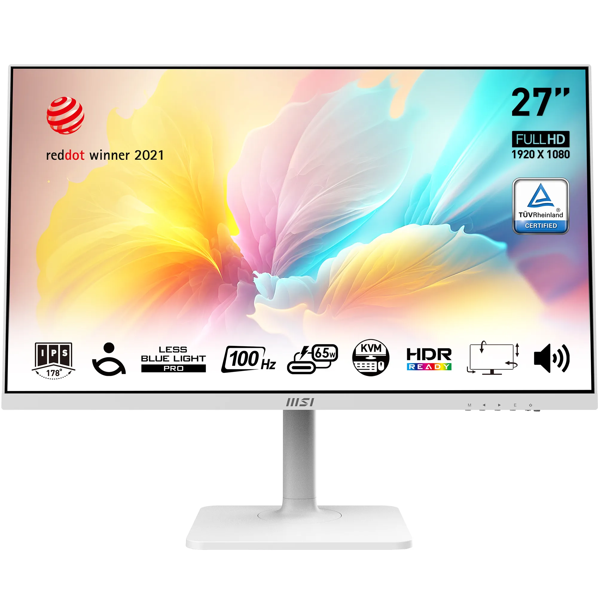 MSI 27" Modern Modern MD272XPW Full HD, IPS - skärm