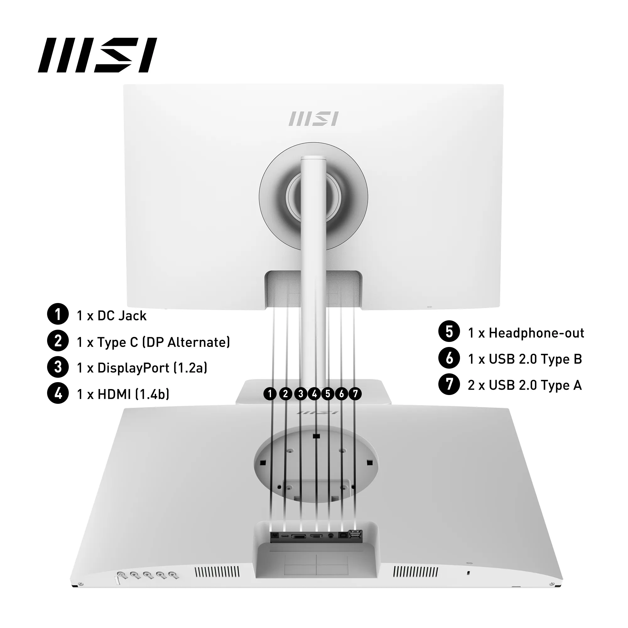 MSI 27&quot; Modern Modern MD272XPW Full HD, IPS - monitor