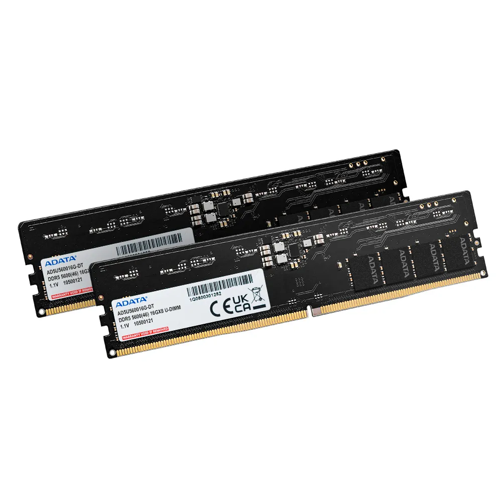 ADATA DDR5 - 32GB - 5600 - CL - 46 (2x 16 GB) dual kit, RAM (black, AD5U560032G-DT, Premier Tray)