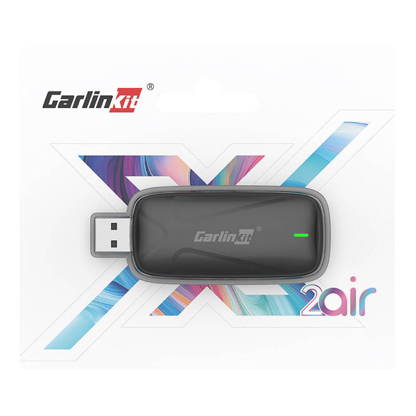 CARLINKIT AIR X2 Wireless CarPlay and Android Auto Adapter