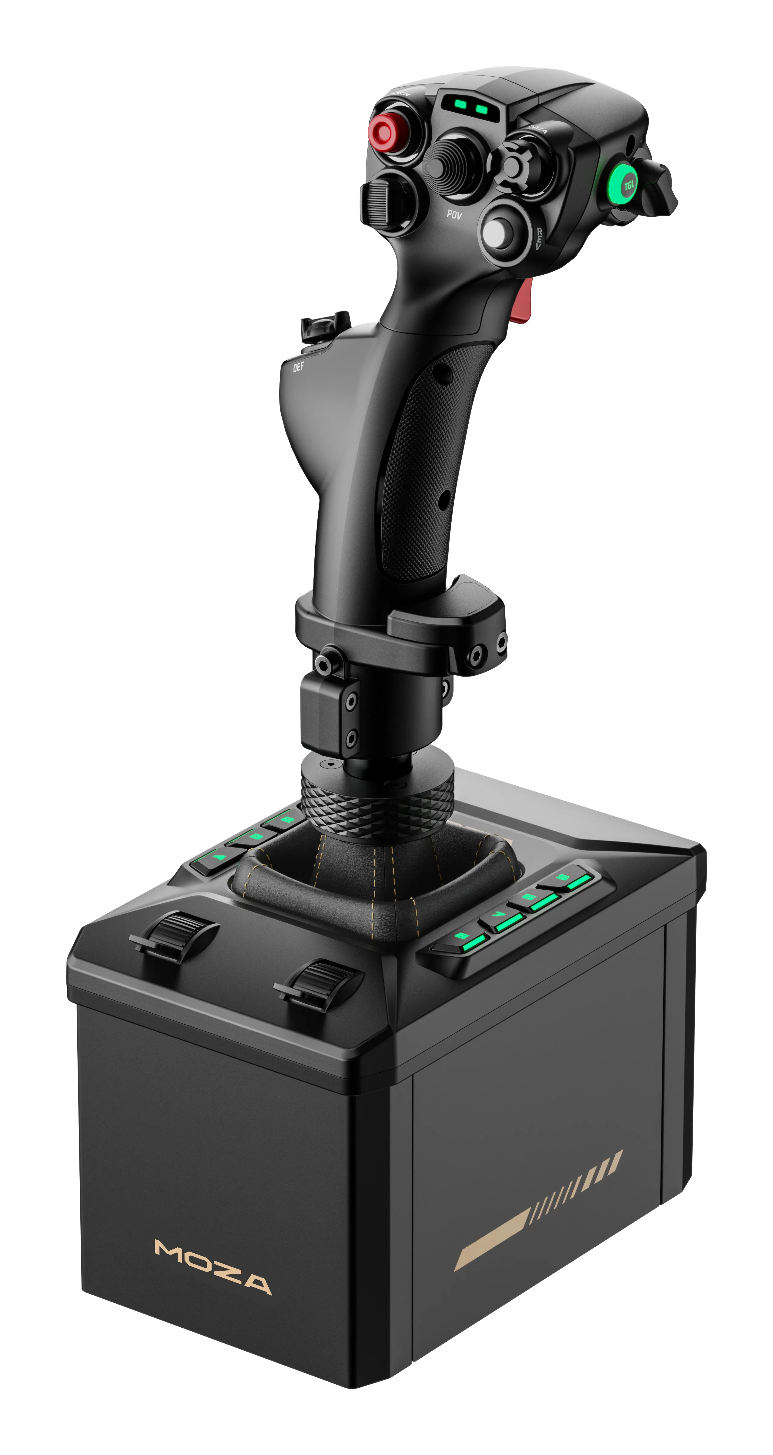 MOZA AB6 FFB Base + MHG Flightstick Bundle