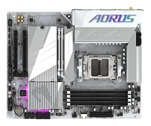 Gigabyte B650E AORUS ELITE X AX ICE WiFi AM5 ATX - motherboard