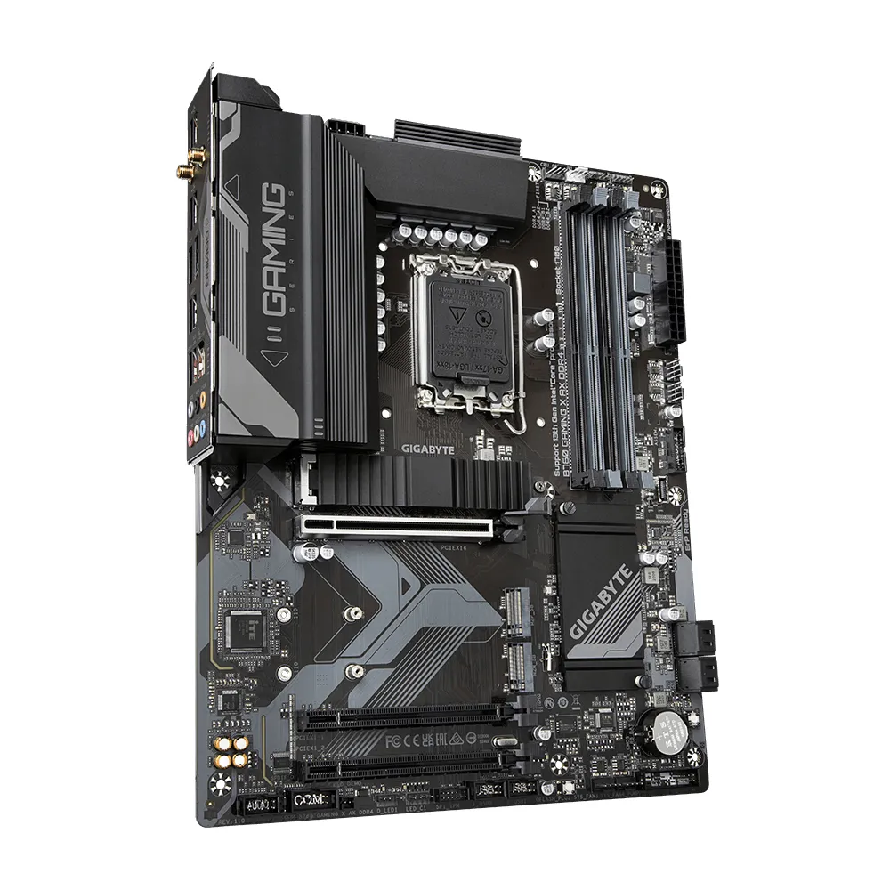 Gigabyte B760 GAMING X AX DDR4 ATX - moderkort
