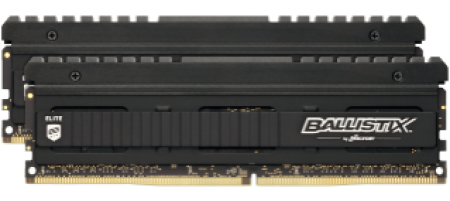 Crucial 16GB (2x8GB) Ballistix Elite, DDR4 3200MHz - musta