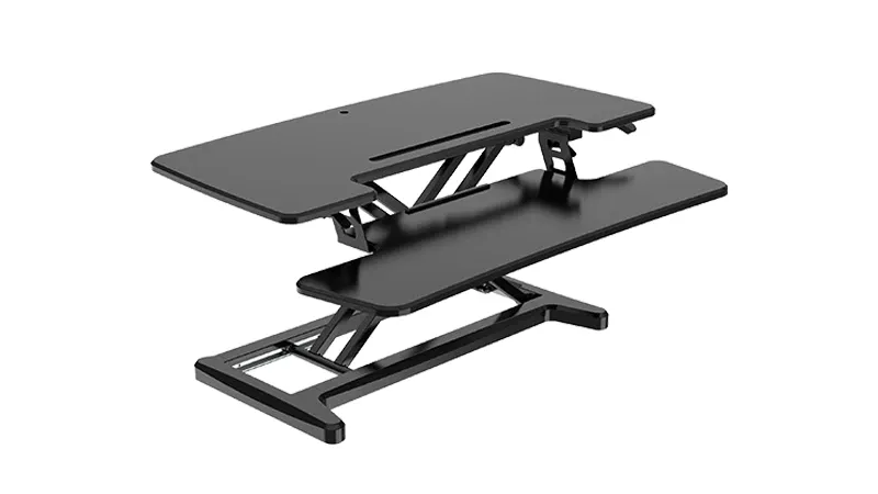 Adjustable Sit-Stand Desk Riser 2, Black