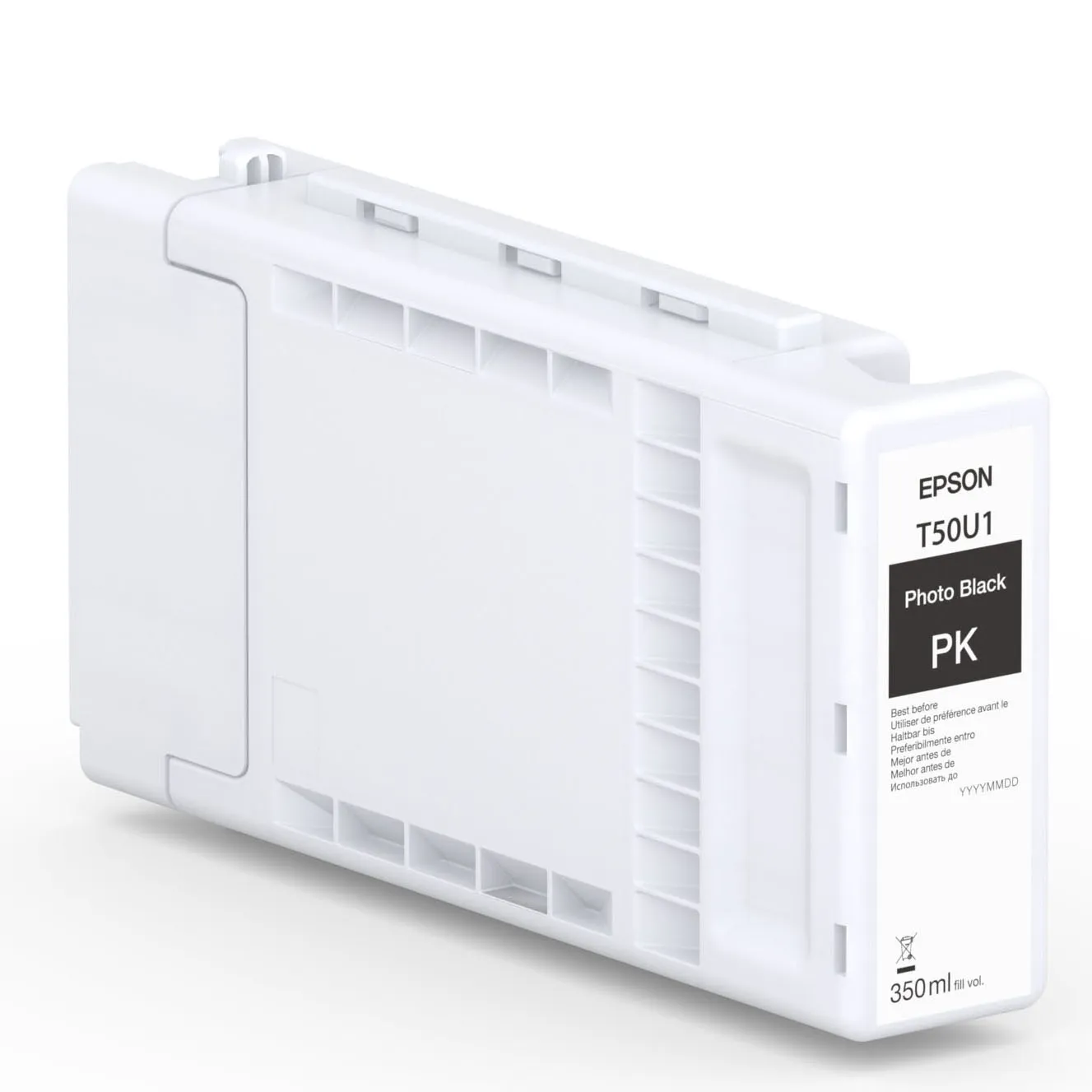 Epson UltraChrome XD3 C13T50U100-mustekasetti, 350 ml, musta