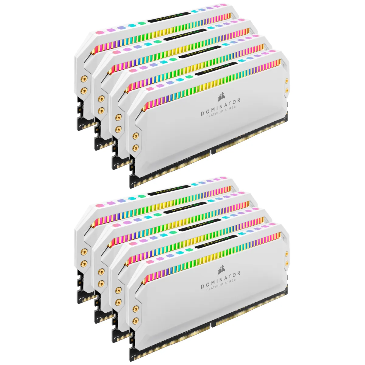 Corsair Dominator Platinum RGB 32GB (4 x 8 GB) DDR4 3600 MHz, CL18 - memory, White