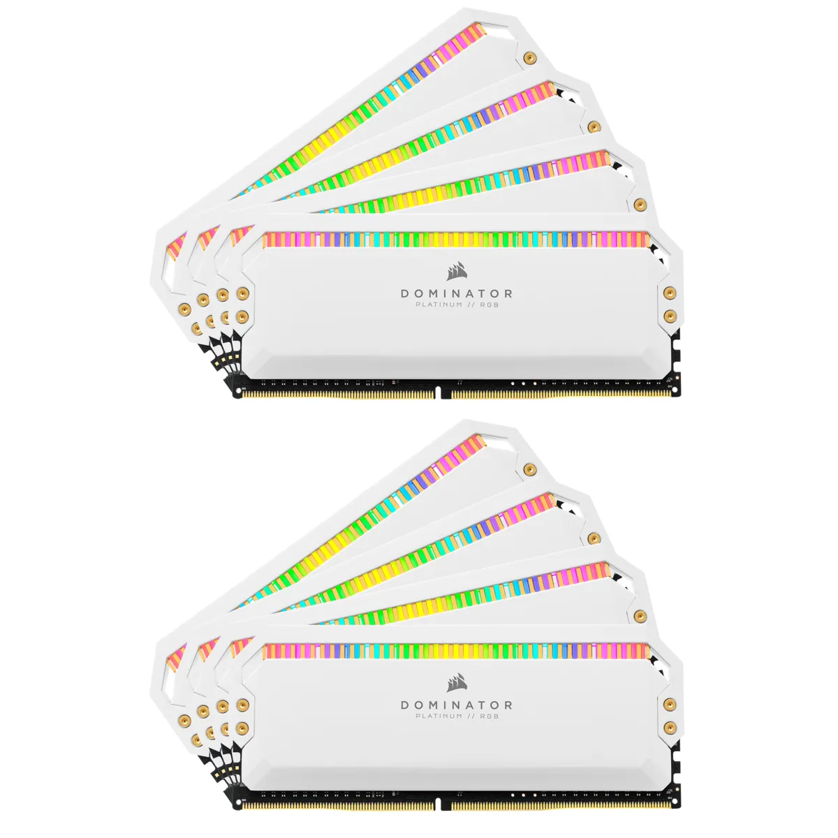 Corsair Dominator Platinum RGB 32GB (4 x 8 GB) DDR4 3600 MHz, CL18 - memory, White