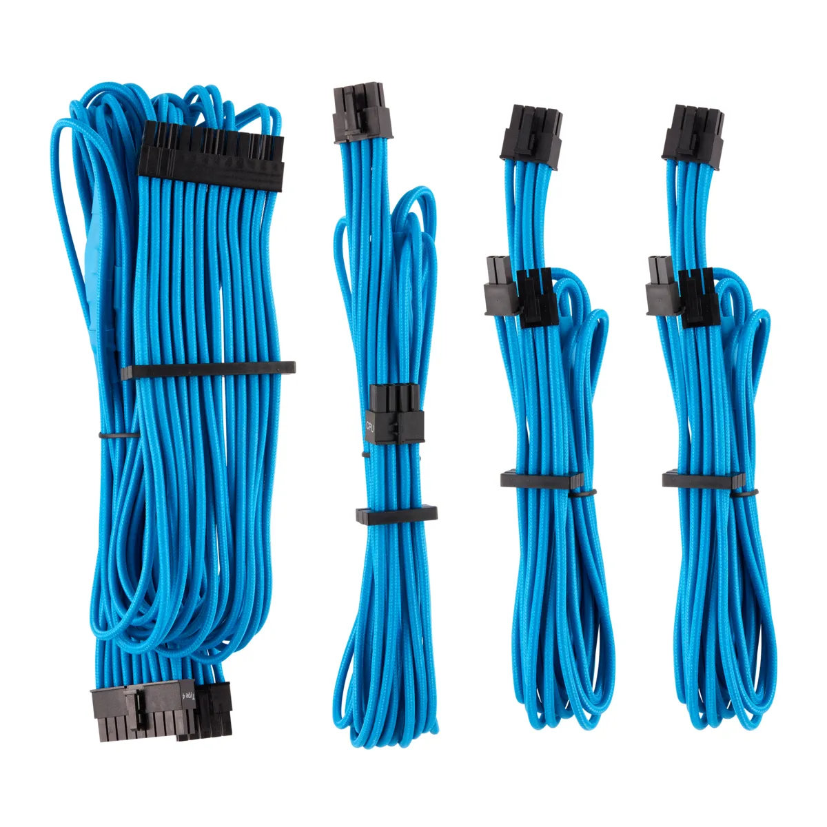 Cors. DC Cable Start Kit Gen 4 Indiv. Sleeved, Type 4, BL
