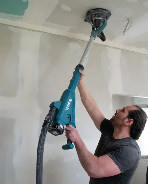 Makita cordless long-neck sander DSL800ZX 18V - including WUT01, WUT02U