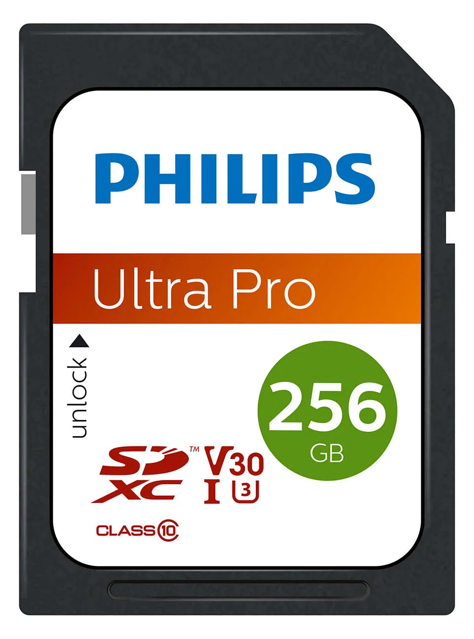 Philips SDXC UHS-I U3 V30 A1 256GB Class 10 UHS-I U3