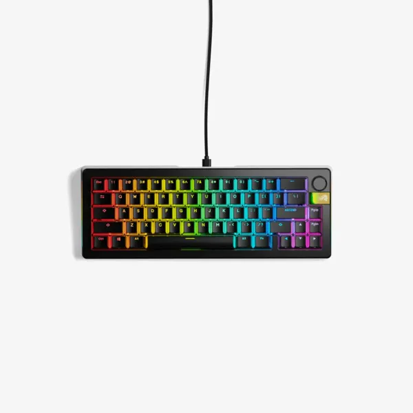 Glorious GMMK 3 PRO HE 75% Prebuilt, Hall Effect Fox - gaming keyboard, black