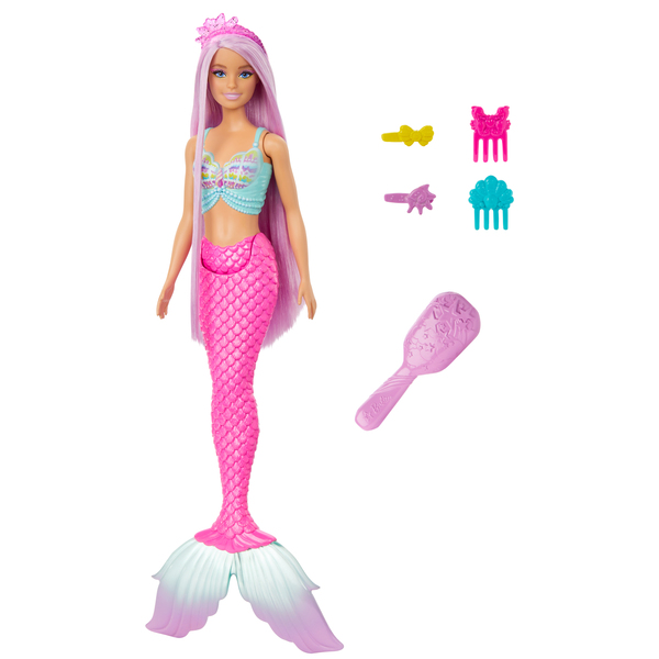 Mattel Barbie Dreamtopia New Long Hair Fantasy Mermaid Doll
