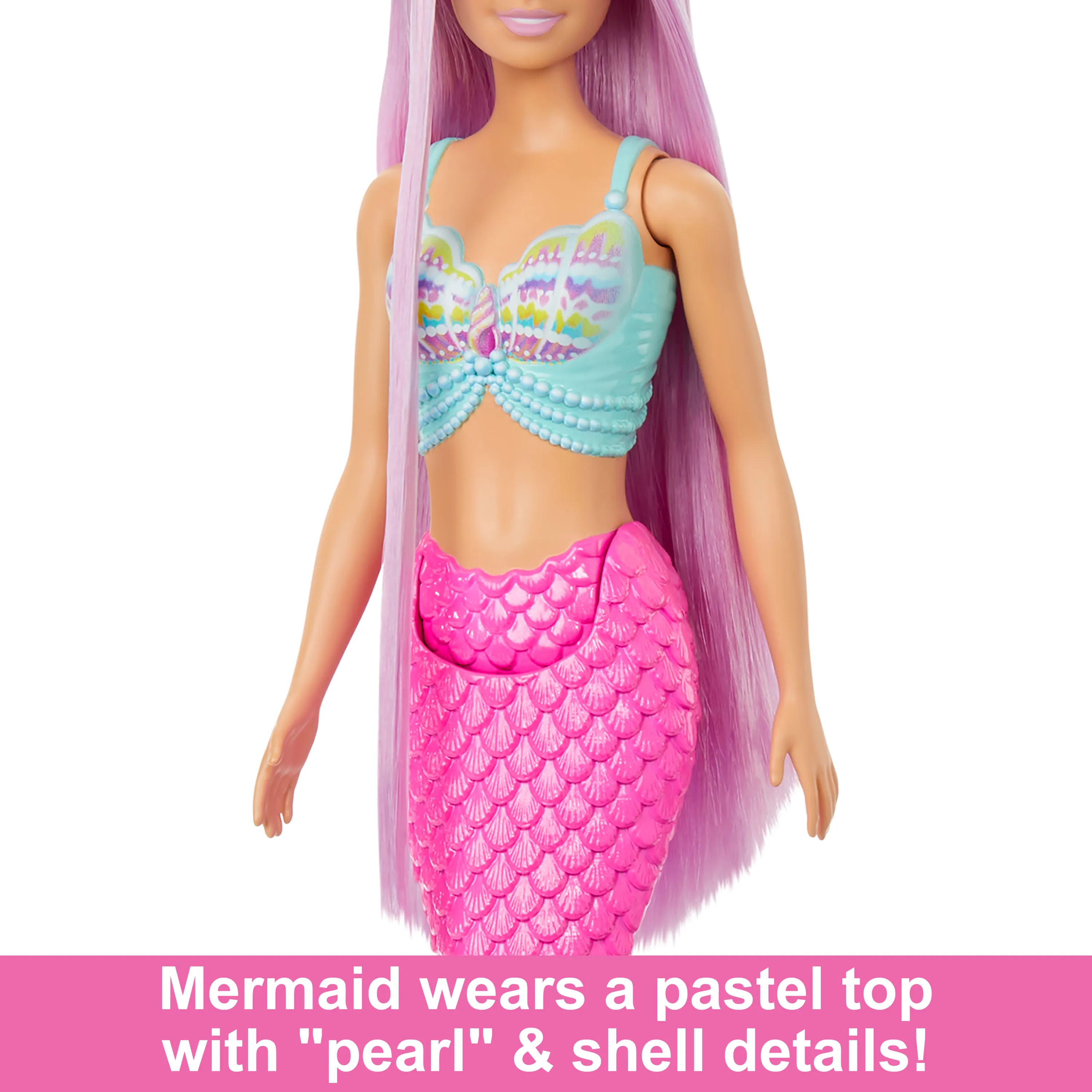 Mattel Barbie Dreamtopia New Long Hair Fantasy Mermaid Doll