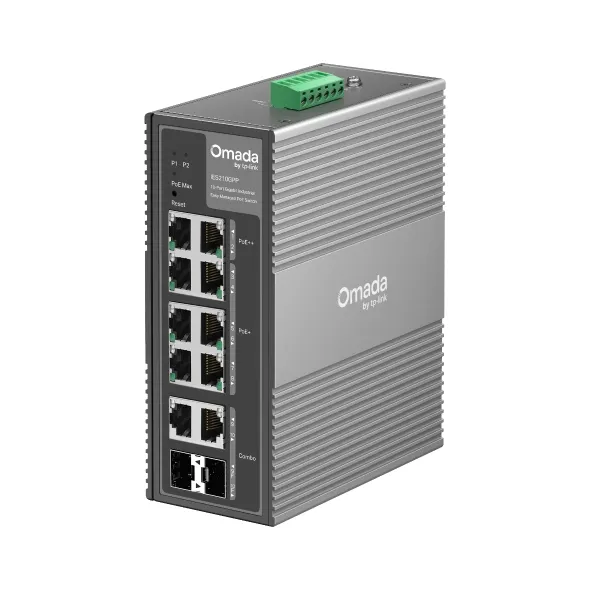 TP-Link Omada IES210GPP - Industrial Managed Gigabit Switch, Grey