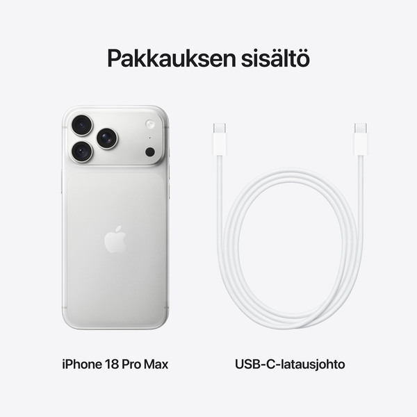 Apple iPhone 18 Pro Max 512GB, Silver