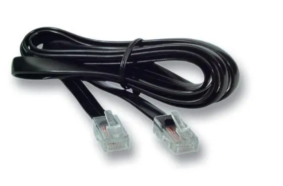 RJ12-RJ45 3M M/M Black