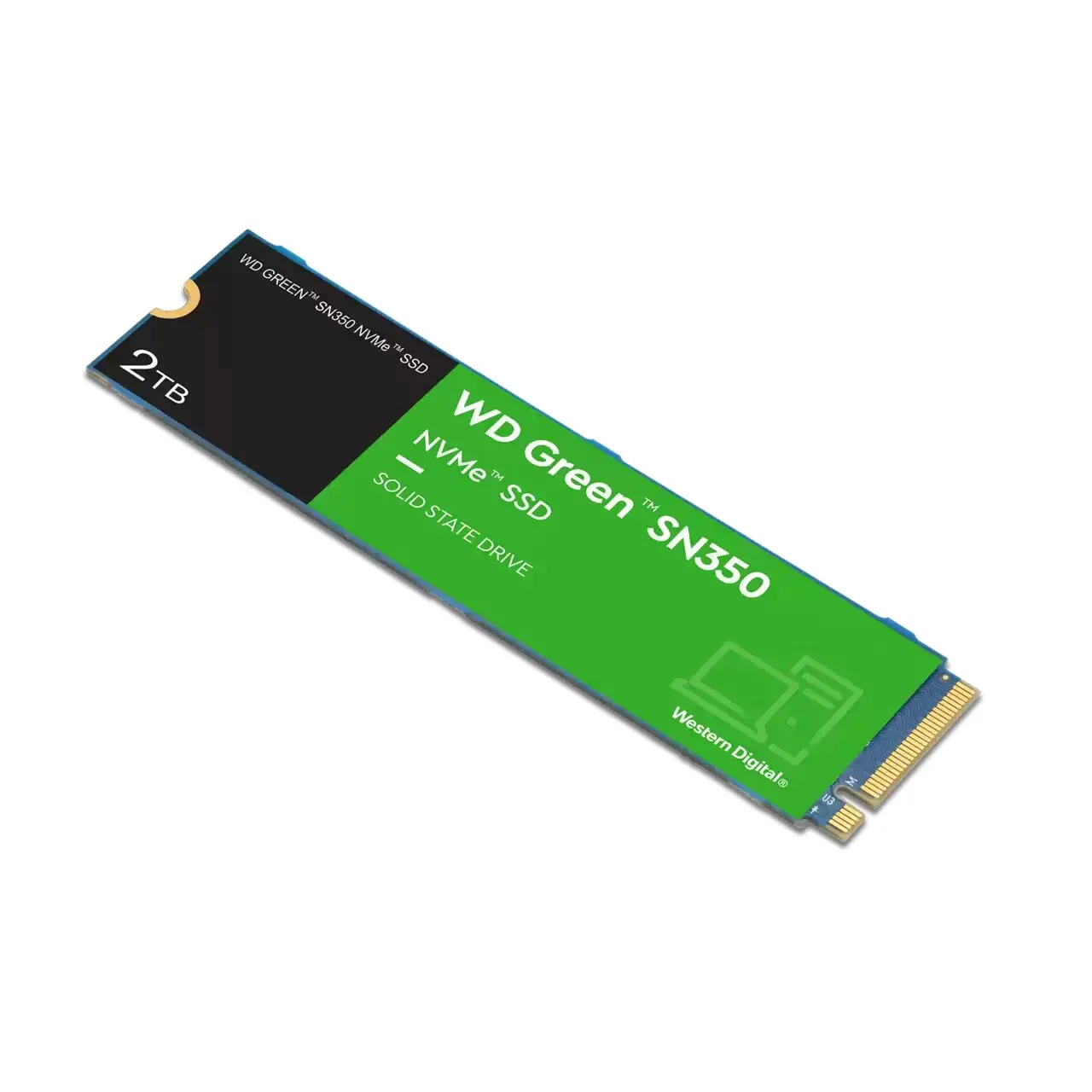 WD Green SN350 2 Tt M.2 NVMe -SSD-levy