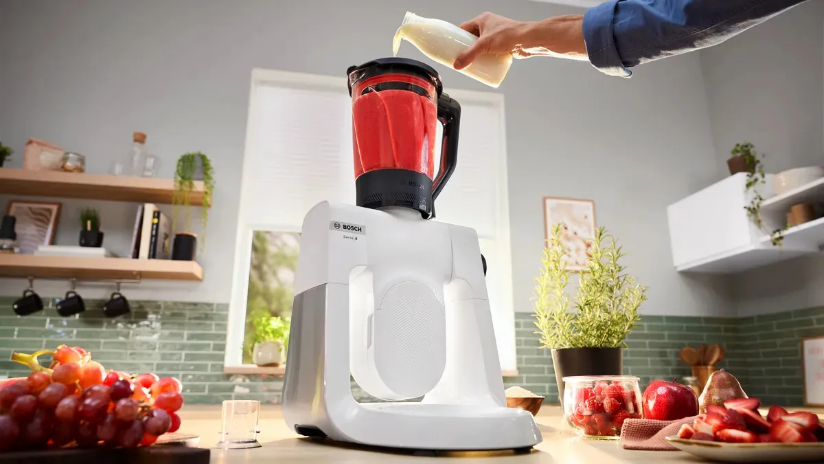 Bosch MUM6EW22 Food Processor, 1600 W, 5.5 L, White